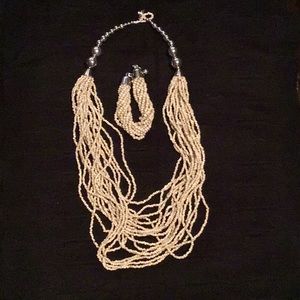 Necklace and bracelet
